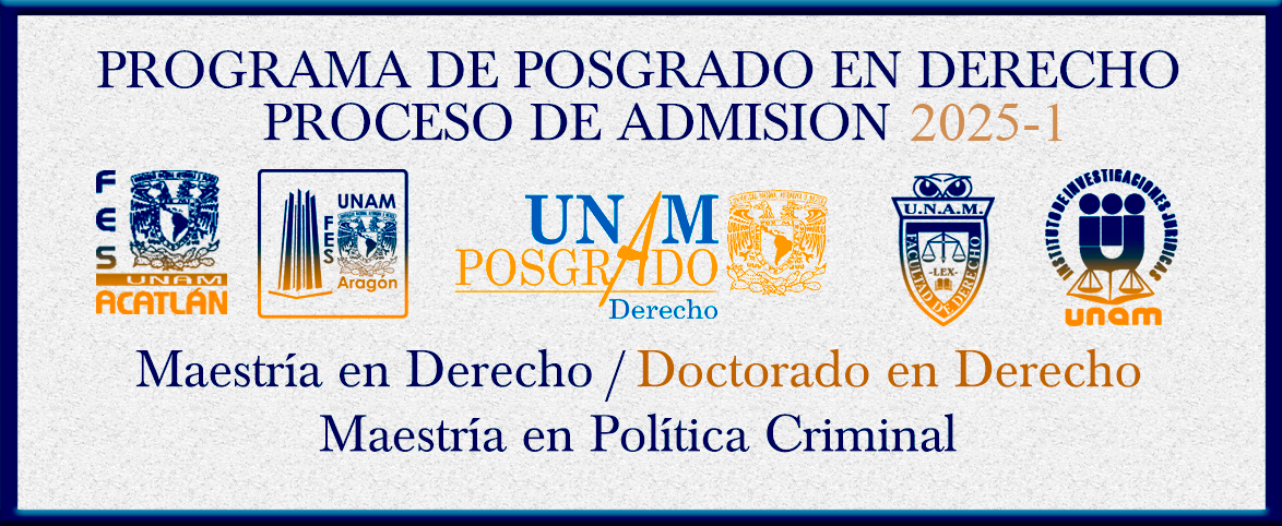 Programa De Posgrado En Derecho Unam